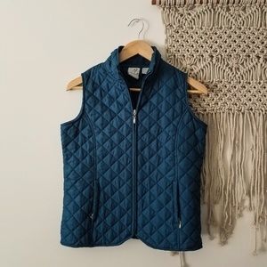 IActive Teal Quilted Vest